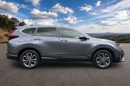 Modern Steel Metallic 2021 Honda CR-V AWD EX