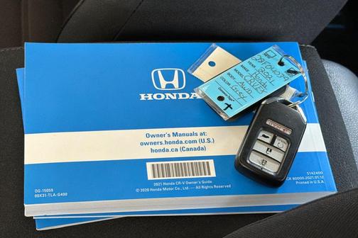 Modern Steel Metallic 2021 Honda CR-V AWD EX