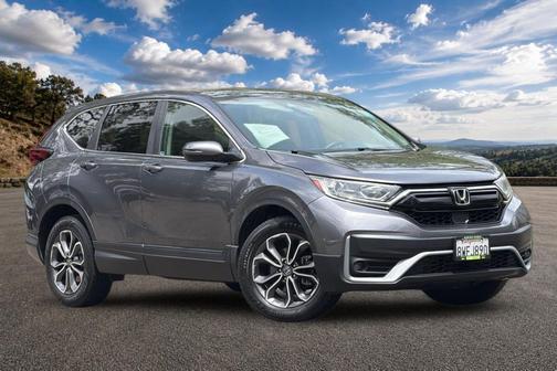 Modern Steel Metallic 2021 Honda CR-V AWD EX