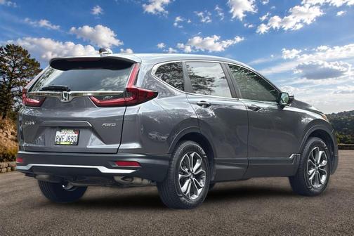 Modern Steel Metallic 2021 Honda CR-V AWD EX