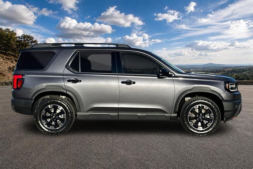 Modern Steel Metallic 2026 Honda Passport AWD TrailSport Elite