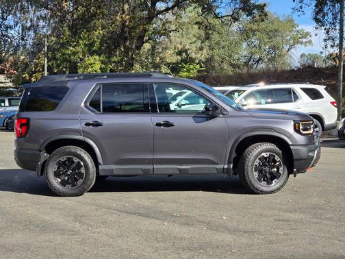 Modern Steel Metallic 2026 Honda Passport AWD TrailSport Elite