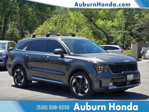 Interstellar Gray 2026 Kia Sorento Hybrid EX