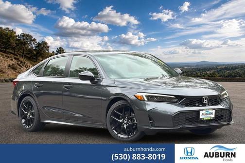 Meteorite Gray Metallic 2026 Honda Civic Sport