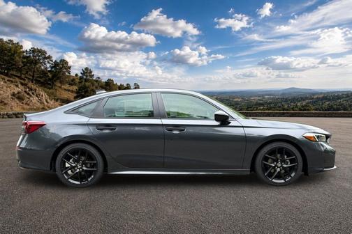 Meteorite Gray Metallic 2026 Honda Civic Sport