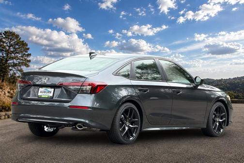Meteorite Gray Metallic 2026 Honda Civic Sport