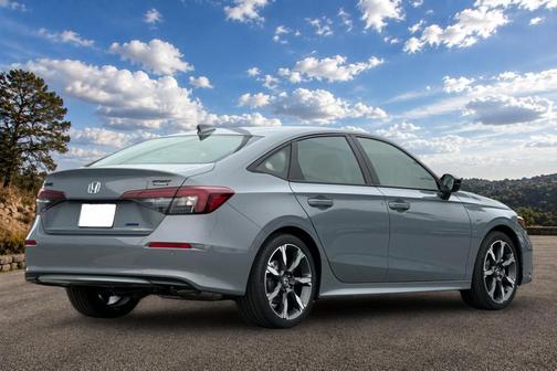 Urban Gray Pearl 2026 Honda Civic Hybrid Sport Touring