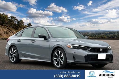 Urban Gray Pearl 2026 Honda Civic Hybrid Sport Touring