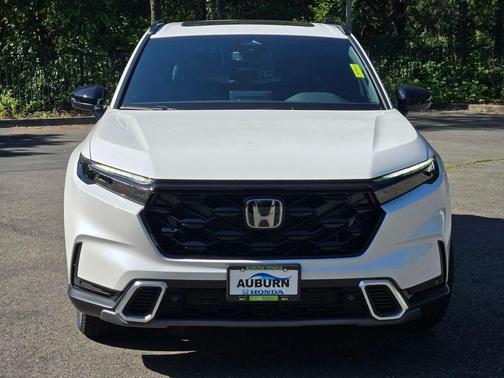 Platinum White Pearl 2026 Honda CR-V Hybrid Sport Touring AWD