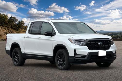 Platinum White Pearl 2026 Honda Ridgeline Black