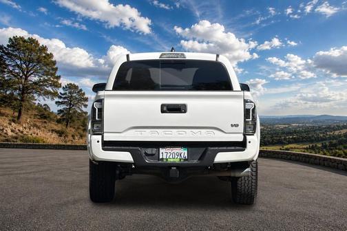 White 2022 Toyota Tacoma TRD Sport