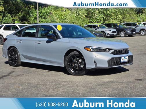 Urban Gray Pearl 2026 Honda Civic Hybrid Sport
