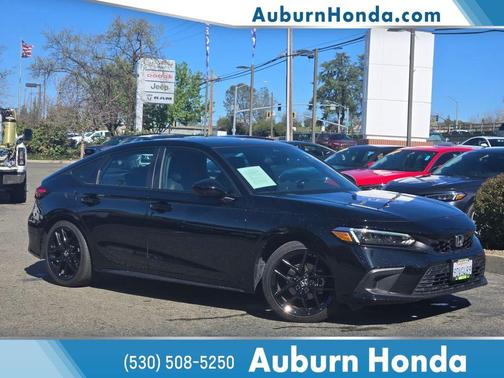 Crystal Black Pearl 2022 Honda Civic Sport