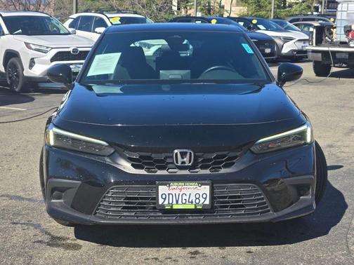 Crystal Black Pearl 2022 Honda Civic Sport