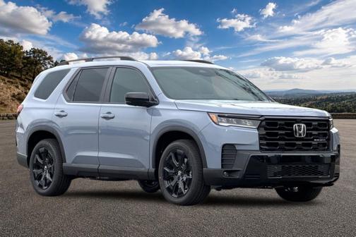 Sonic Gray Pearl 2026 Honda Pilot Black Edition