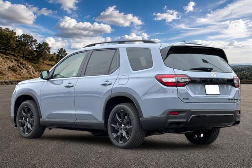 Sonic Gray Pearl 2026 Honda Pilot Black Edition