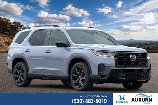 Sonic Gray Pearl 2026 Honda Pilot Black Edition