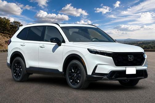 Platinum White Pearl 2026 Honda CR-V Hybrid Sport-L AWD