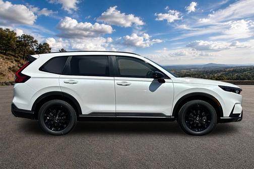 Platinum White Pearl 2026 Honda CR-V Hybrid Sport-L AWD