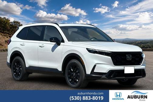 Platinum White Pearl 2026 Honda CR-V Hybrid Sport-L AWD