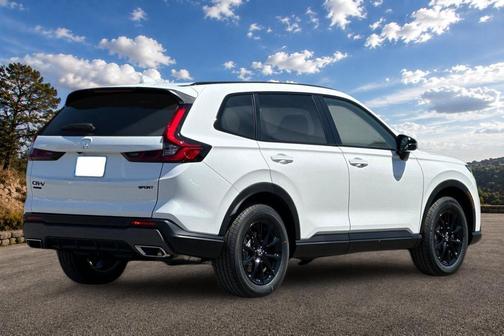 Platinum White Pearl 2026 Honda CR-V Hybrid Sport-L AWD
