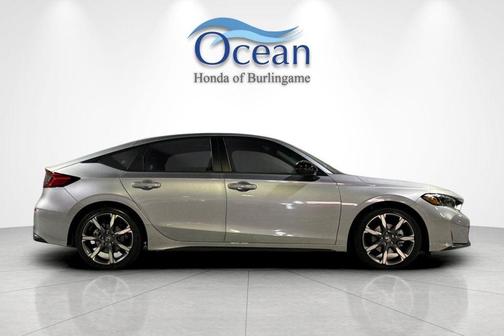 Solar Silver Metallic 2026 Honda Civic Hybrid Sport Touring