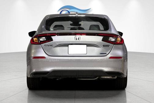 Solar Silver Metallic 2026 Honda Civic Hybrid Sport Touring