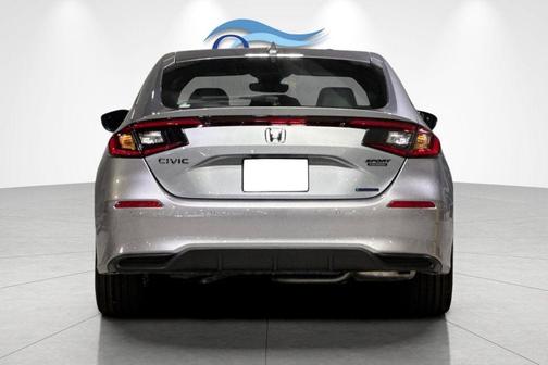 Solar Silver Metallic 2026 Honda Civic Hybrid Sport Touring