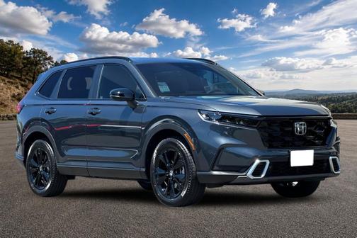 Meteorite Gray Metallic 2026 Honda CR-V Hybrid Sport Touring AWD