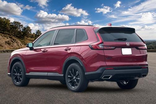 Radiant Red Metallic 2026 Honda CR-V Hybrid Sport-L AWD