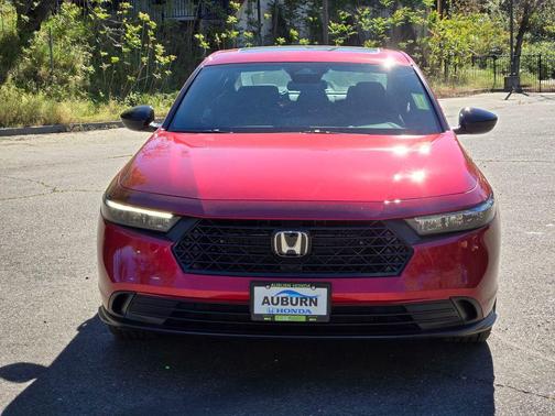 Radiant Red Metallic 2026 Honda Accord Hybrid Sport
