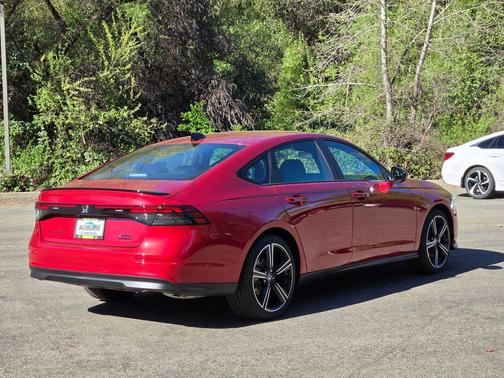 Radiant Red Metallic 2026 Honda Accord Hybrid Sport