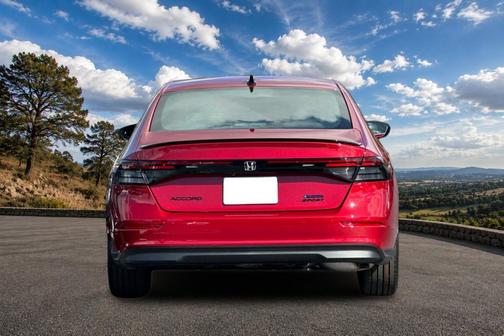 Radiant Red Metallic 2026 Honda Accord Hybrid Sport