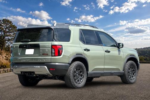 Ash Green Metallic 2026 Honda Passport AWD TrailSport Elite Blackout