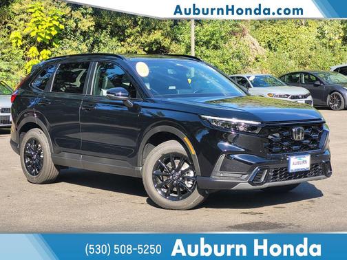 Crystal Black Pearl 2026 Honda CR-V Hybrid Sport-L AWD
