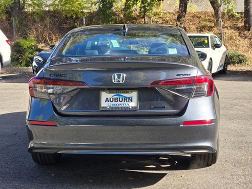 Meteorite Gray Metallic 2026 Honda Civic Hybrid Sport