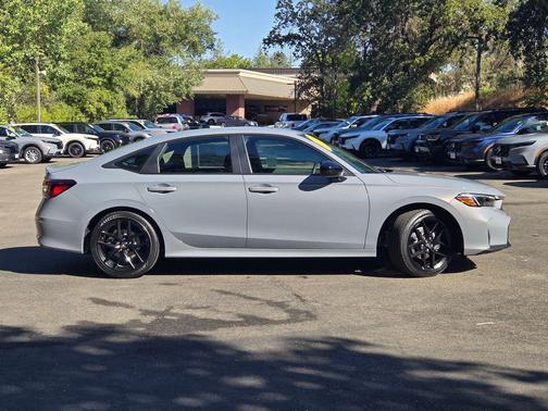 Urban Gray Pearl 2026 Honda Civic Hybrid Sport