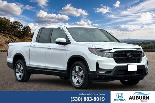Platinum White Pearl 2026 Honda Ridgeline RTL