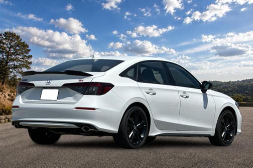 Platinum White Pearl 2026 Honda Civic Si Base