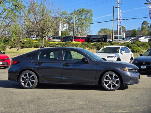 Meteorite Gray Metallic 2026 Honda Civic Hybrid Sport Touring