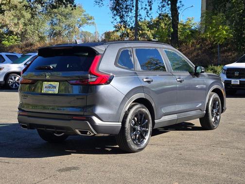 Meteorite Gray Metallic 2026 Honda CR-V Hybrid Sport-L AWD