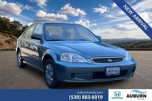 Electron Blue Pearl 2000 Honda Civic LX