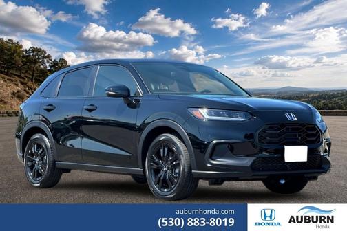 Crystal Black Pearl 2026 Honda HR-V AWD Sport
