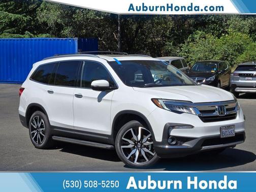 Platinum White Pearl 2021 Honda Pilot AWD Elite