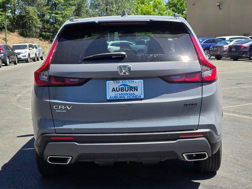 Urban Gray Pearl 2024 Honda CR-V Hybrid Sport FWD