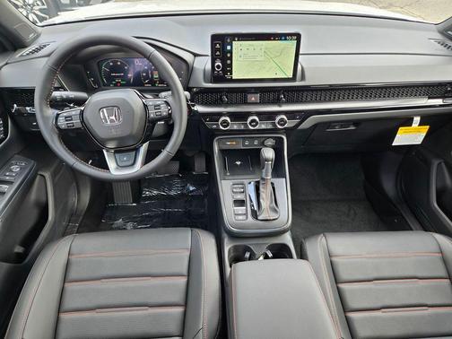 Platinum White Pearl 2026 Honda CR-V Hybrid Sport Touring AWD