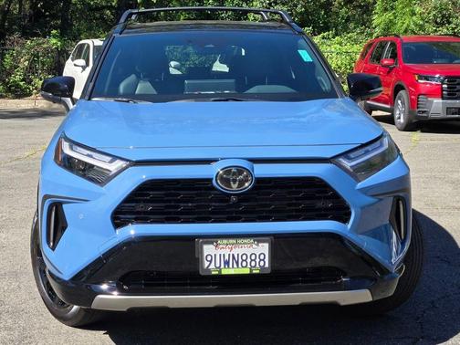 Midnight Black Metallic 2025 Toyota RAV4 Hybrid SE