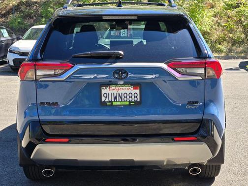 Midnight Black Metallic 2025 Toyota RAV4 Hybrid SE