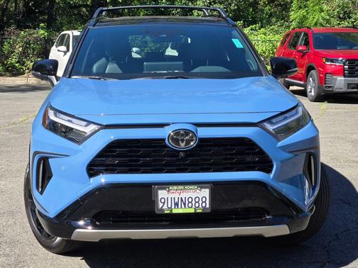 Midnight Black Metallic 2025 Toyota RAV4 Hybrid SE