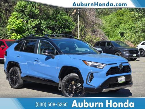 Midnight Black Metallic 2025 Toyota RAV4 Hybrid SE